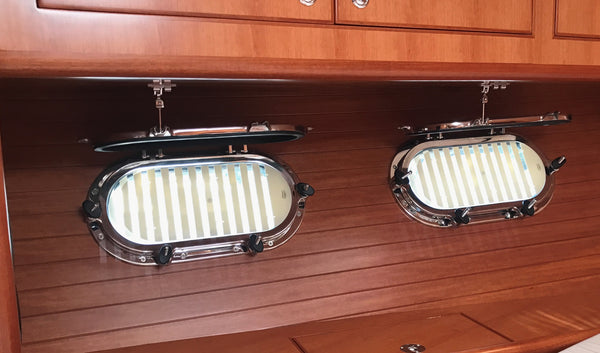 Portlights Closures - for Portlight blinds and privacy Window or porthole CloZure (porthole blind)