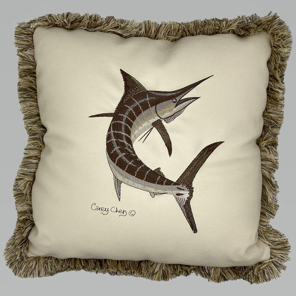 Custom Embroidery & Sea Life Art by Cary Chen Our embroidery machine has 15 needles, contains a 2,000,000 stitch memory, and can stitch 1000 stitches per minute. Embroidery applications include names, designs, logos, bags, blankets, etc.