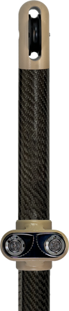 tan carbon fiber sunfly shade pole powdercoated