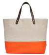 Sunbrella 1961 Tote sunset color side view