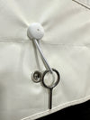 Stainless steel 316L cockpit cover pin with stayput cover connector