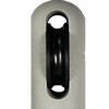 Gray leather Powder Coated sun shade pole Fitting