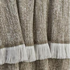 Sunbrella Crosshatch Indoor Outdoor Throw latte color