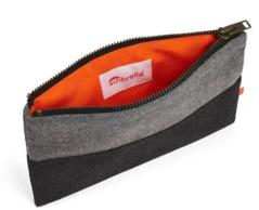 Sunbrella Lille Zip Pouch open bag