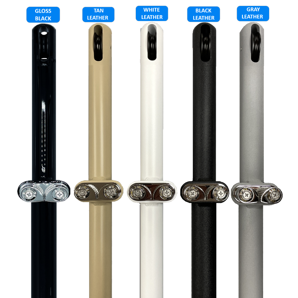 Powder powder Coated Sunfly boat shade poles 6ft. color collection