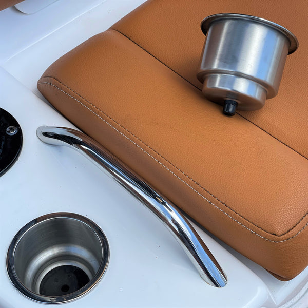 Replacement - Stainless Steel drink cupholder. - Canvasdesigners
