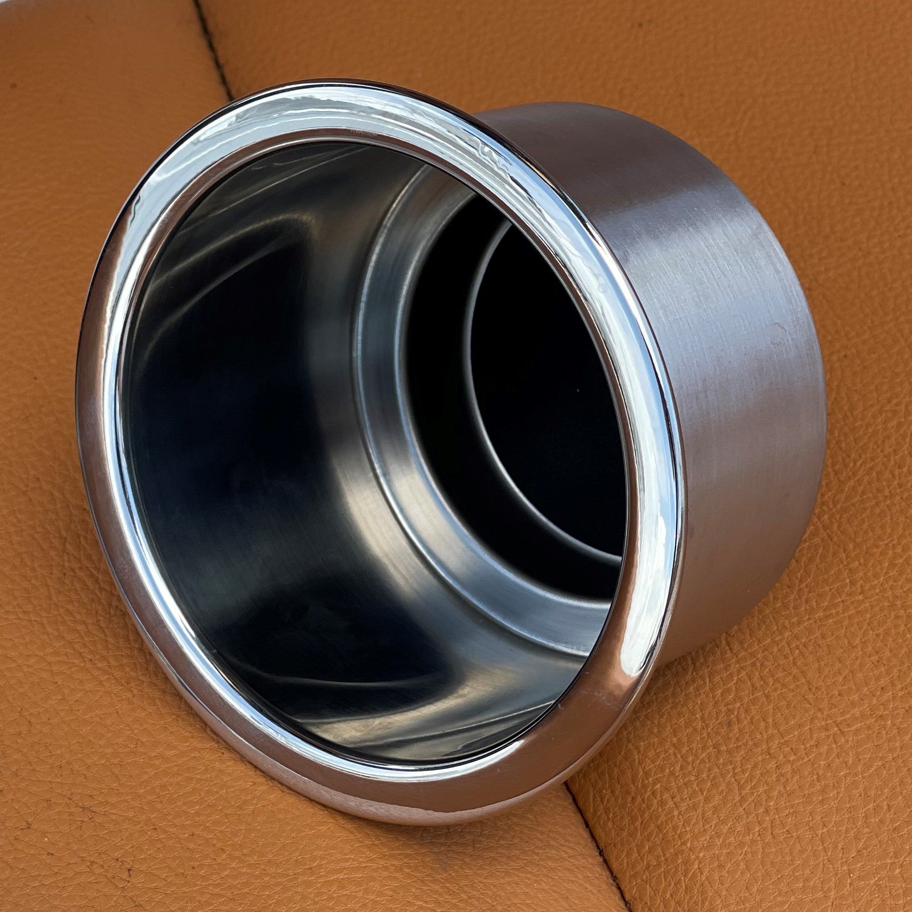 Replacement - Stainless Steel drink cupholder. - Canvasdesigners