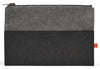 Sunbrella Lille Zip Pouch stone color with zipper
