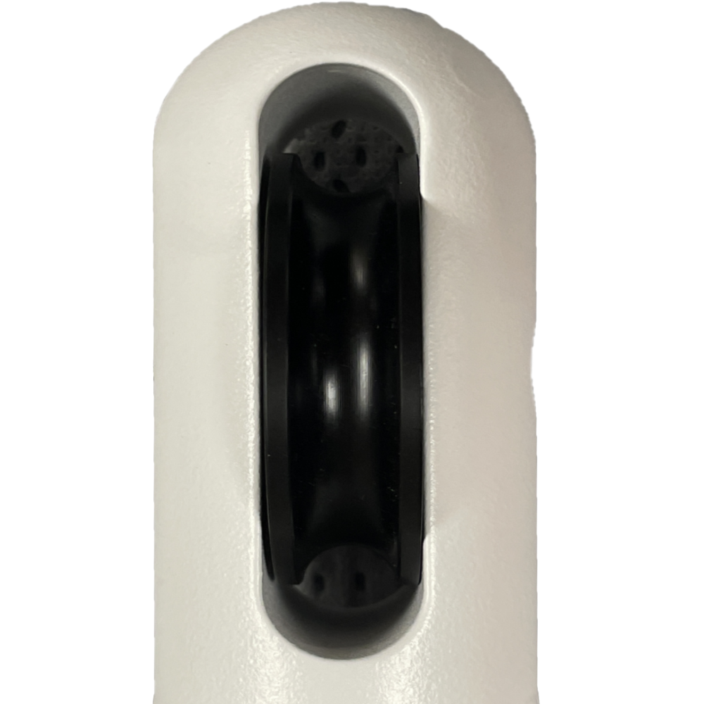 White Powder Coated Fitting for sunfly boat sun shade