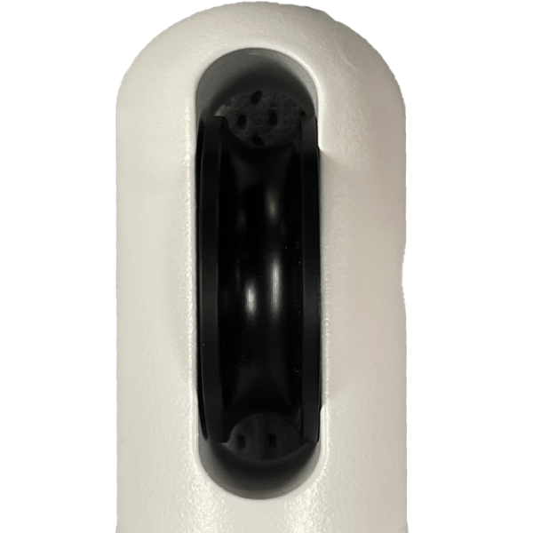 White Powder Coated Fitting for sunfly boat sun shade