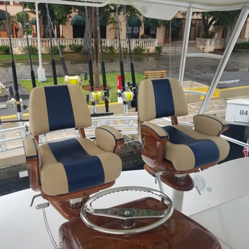 Custom Helm Chairs: What to Look for When Upgrading Your Captain's Seat
