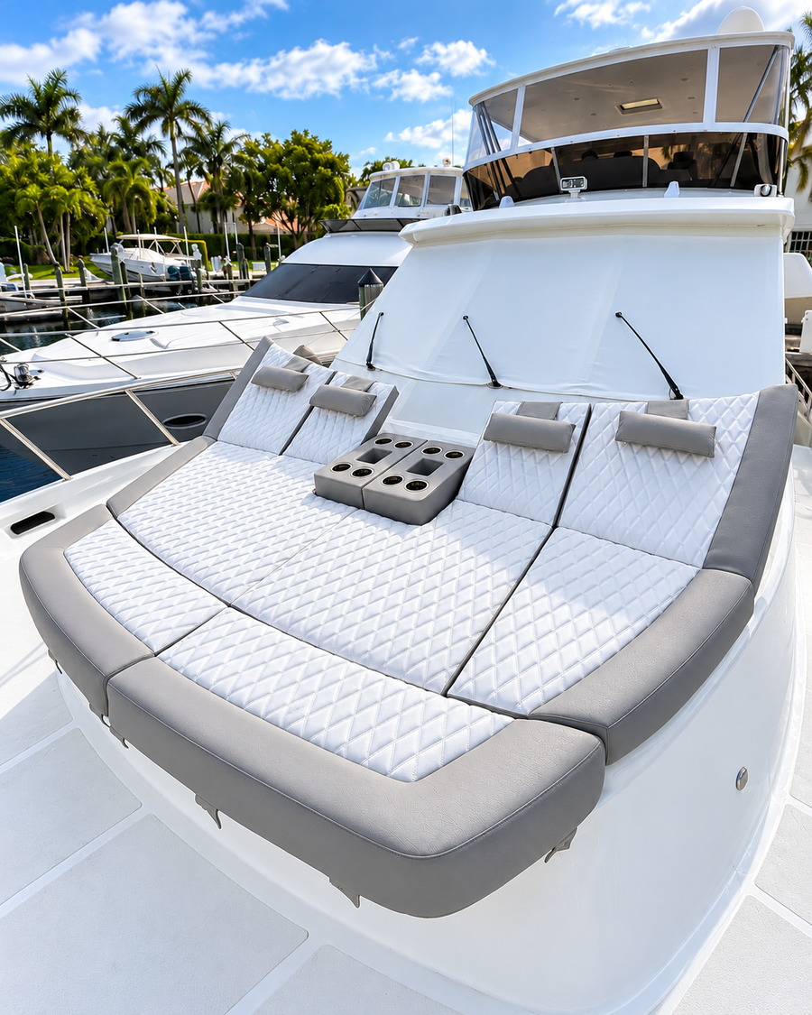 Marine upholstery interior