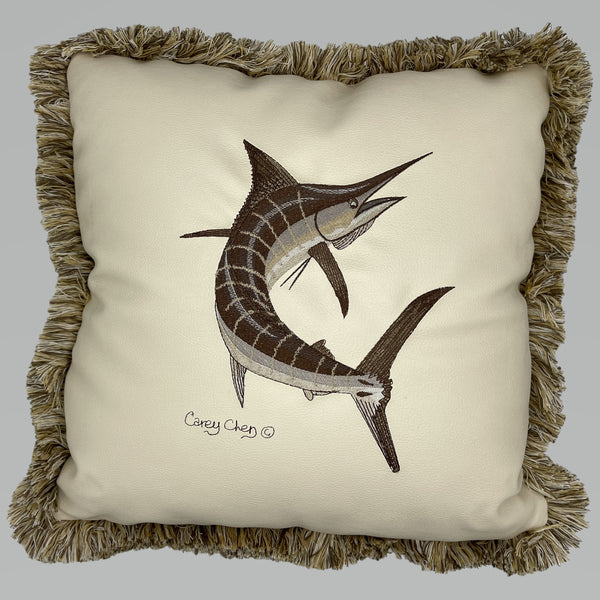 Custom Embroidery & Sea Life Art by Cary ChenOur embroidery machine has 15 needles, contains a 2,000,000 stitch memory, and can stitch 1000 stitches per minute. Embroidery applications include names, designs, logos, bags, blankets, etc.