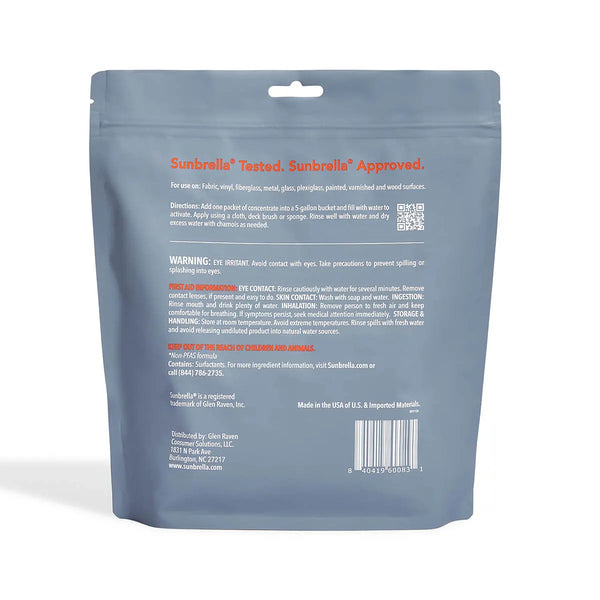 Sunbrella® Marine Clean™ Multi-Purpose Boat Wash - 12 packets
