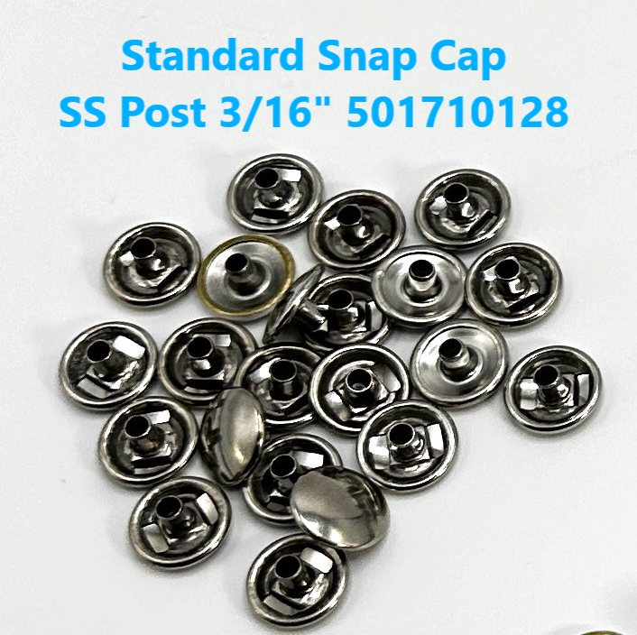 Stainless Steel Cap 3/16