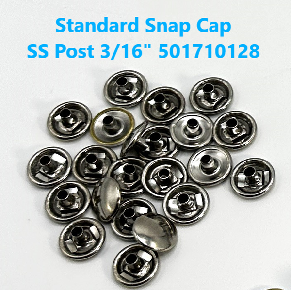 Stainless Steel Cap 3/16"