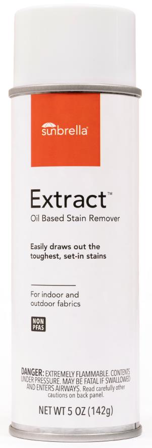 Sunbrella Extract Oil Based Stain Remover 5OZ aerosol can 